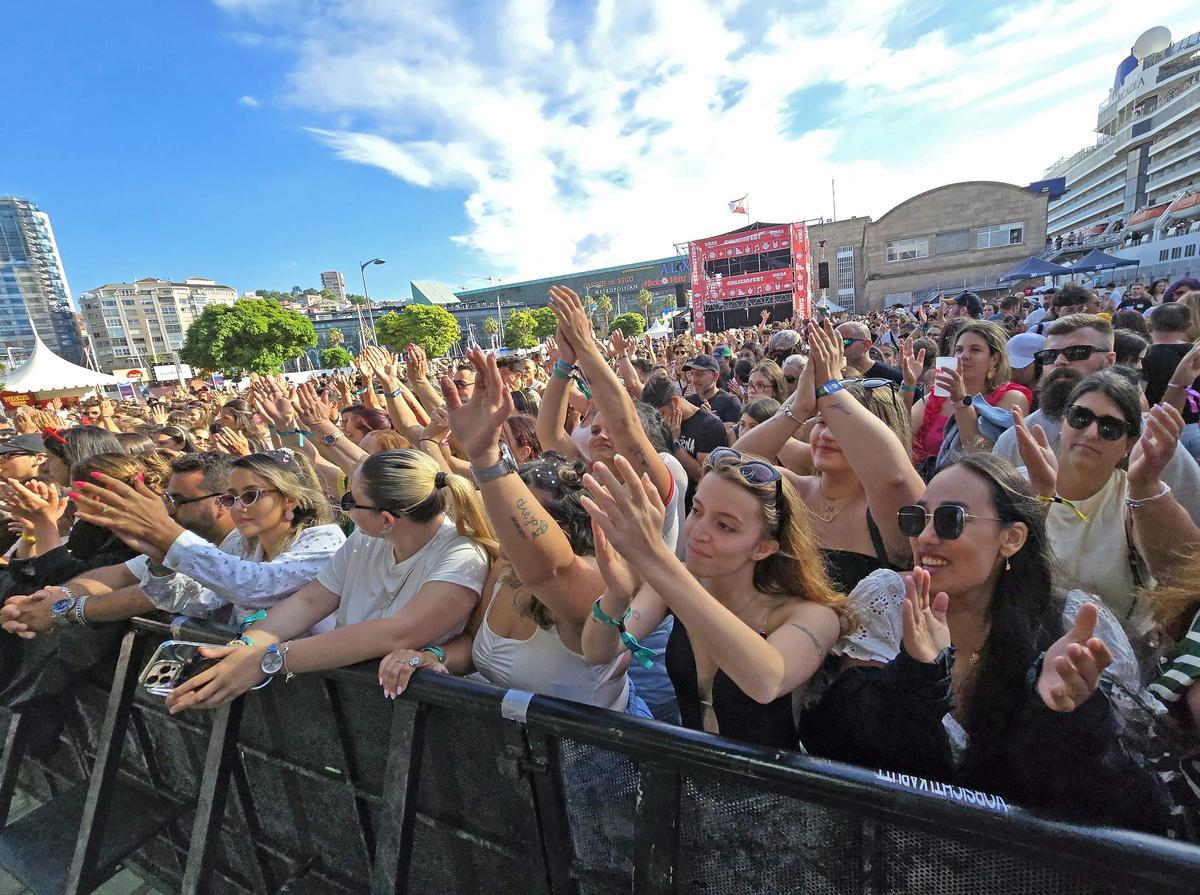 Coti y Miriam Rodríguez descorchan el Galicia Fest en Vigo