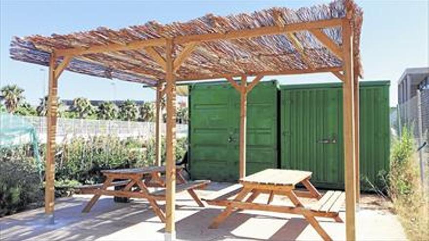 NUEVA PÉRGOLA EN EL HUERTO DE PEROT DE GRANYANA