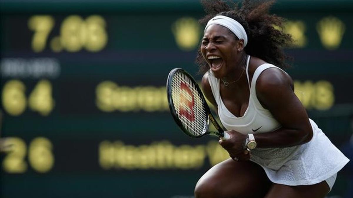 Serena Williams lo ha pasado realmente mal para ganar a Watson