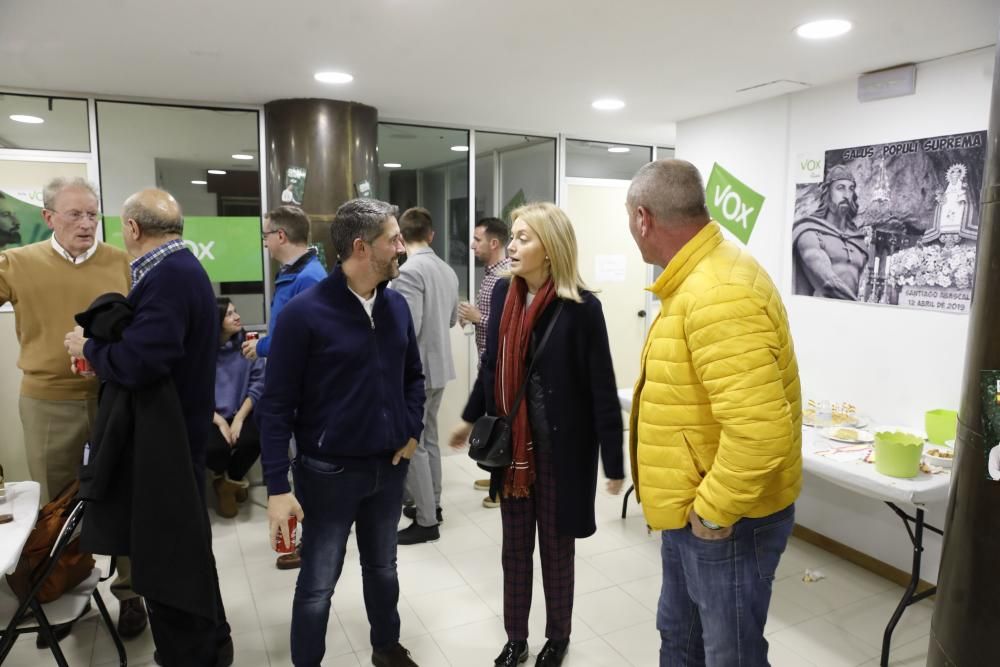 Noche electoral de Vox en Asturias