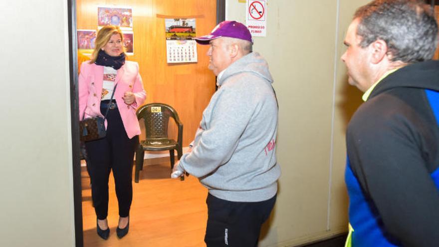 Inmaculada Medina y Tito Rosales, durante una reunión mantenida la pasada semana.