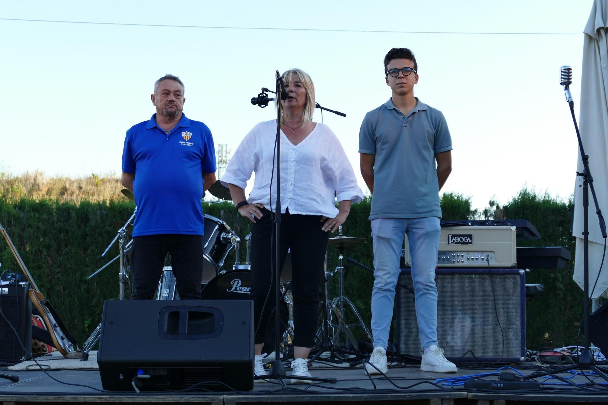 El Club Tennis Figueres acull el concert solidari de l'Associació Albert Sidrach