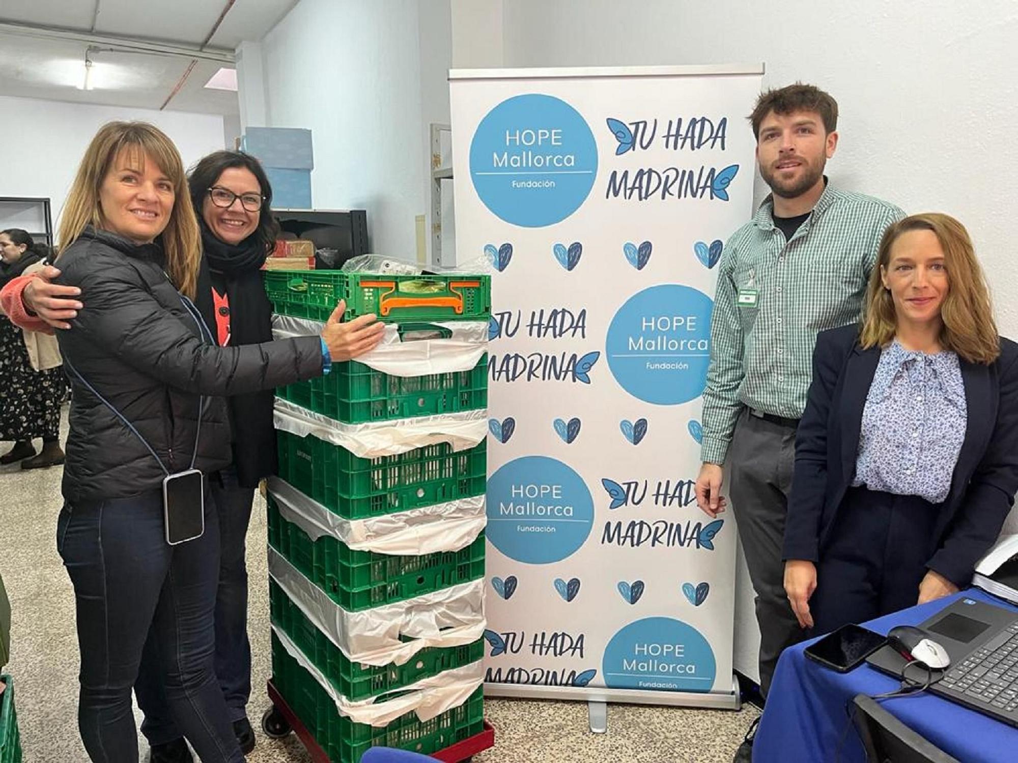 Mercadona dona más de 640 toneladas de alimentos a 35 entidades sociales de Baleares en 2023