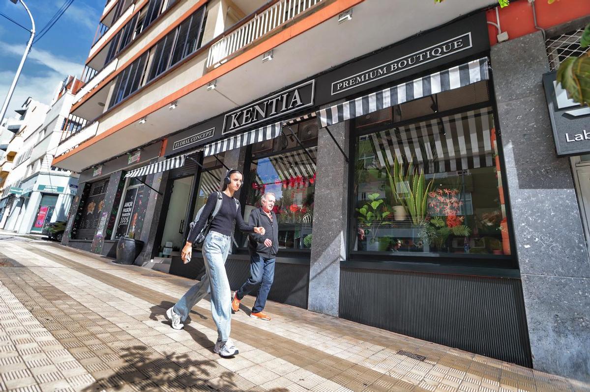 Floristería Kentia: uno de los comercios más antiguos de Santa Cruz de Tenerife