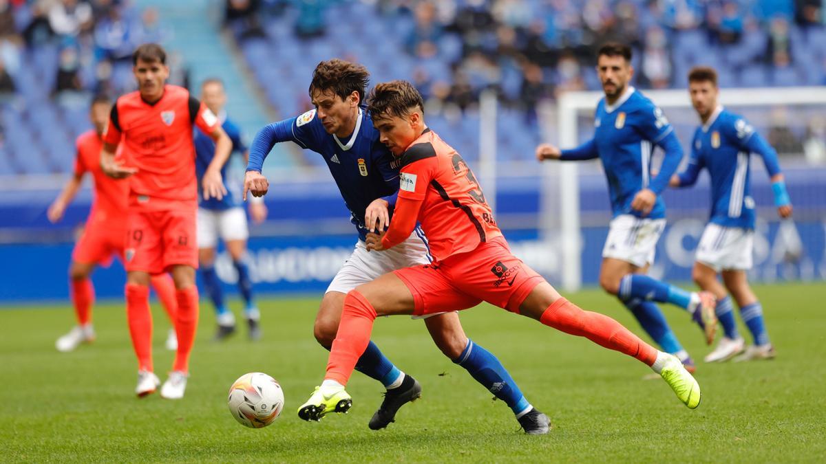 El partido del Oviedo, en imágenes