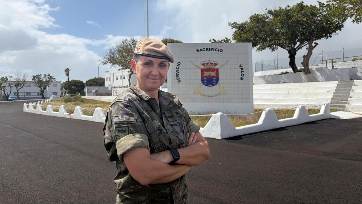 Adelina Torres, militar: "La experiencia de las Fuerzas Armadas españolas las convierte en un referente internacional"