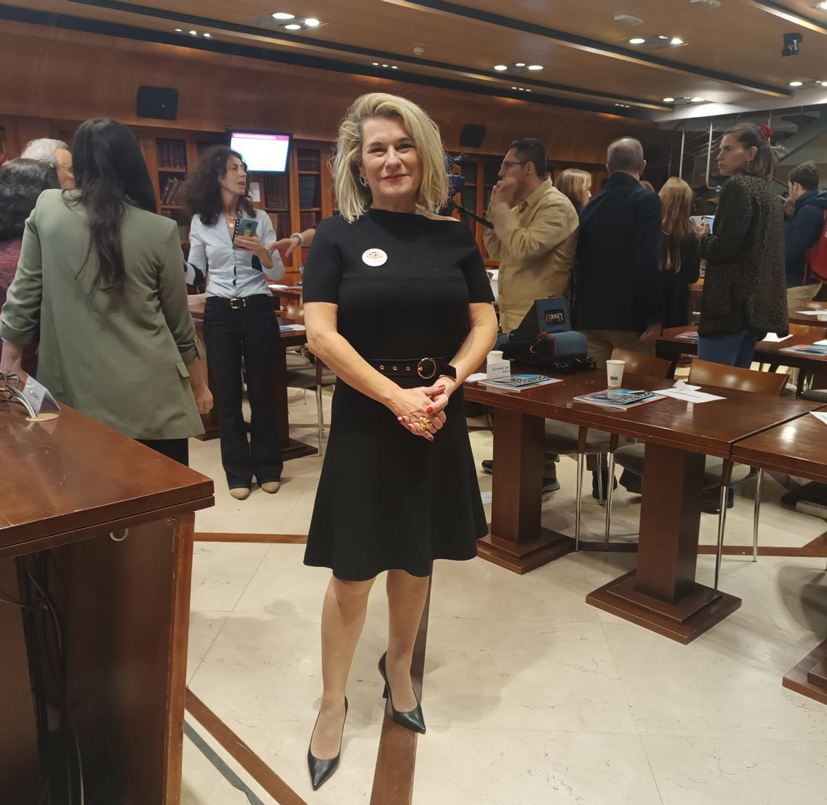 La soprano Cristina Domínguez