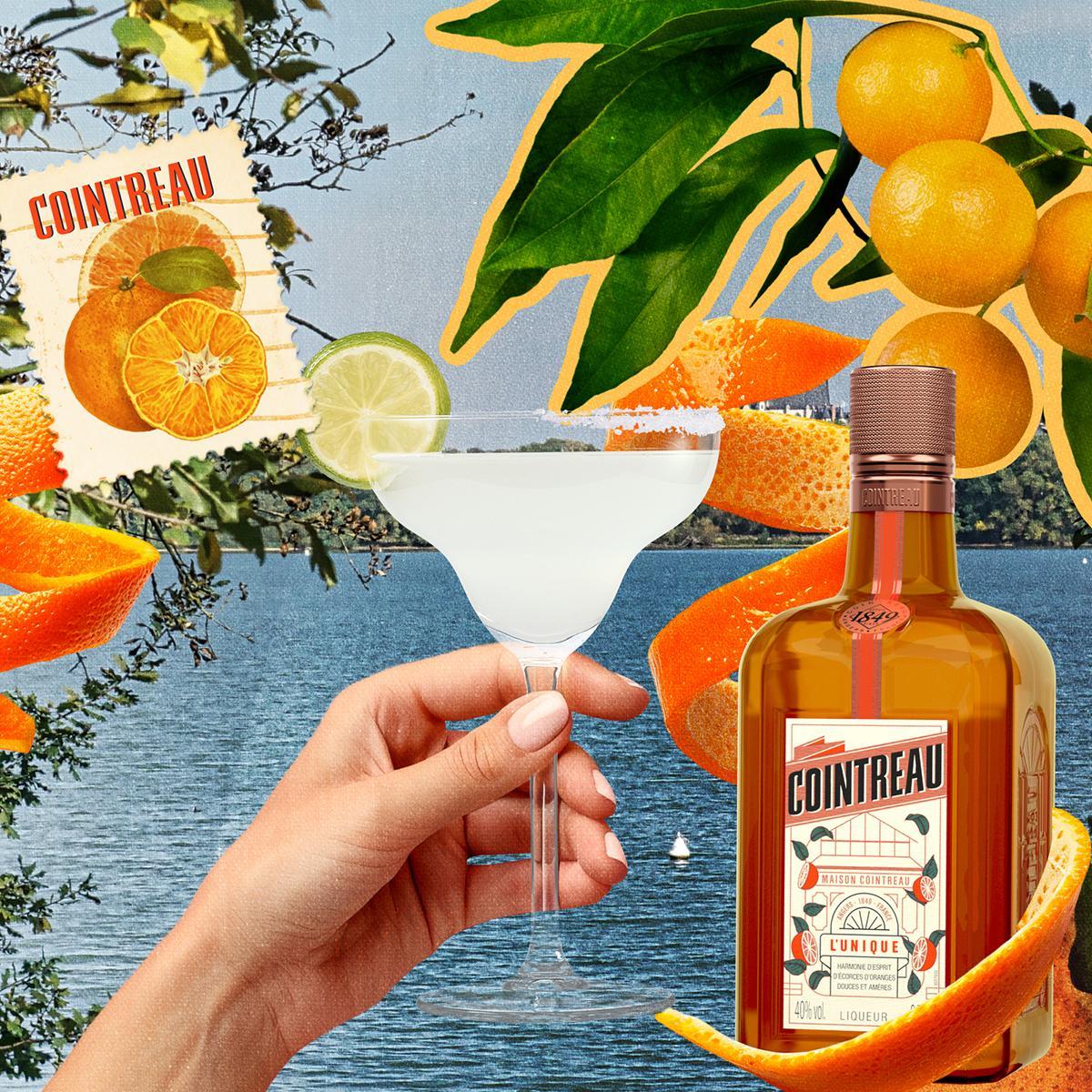 El Margarita original lleva Cointreau