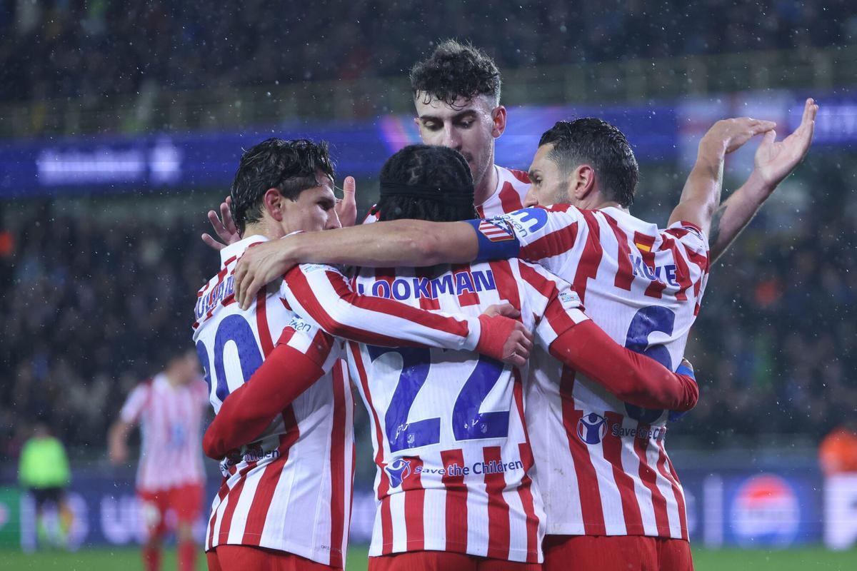 L’Atlètic treu un empat en una festa de gols delirant  a Bruges