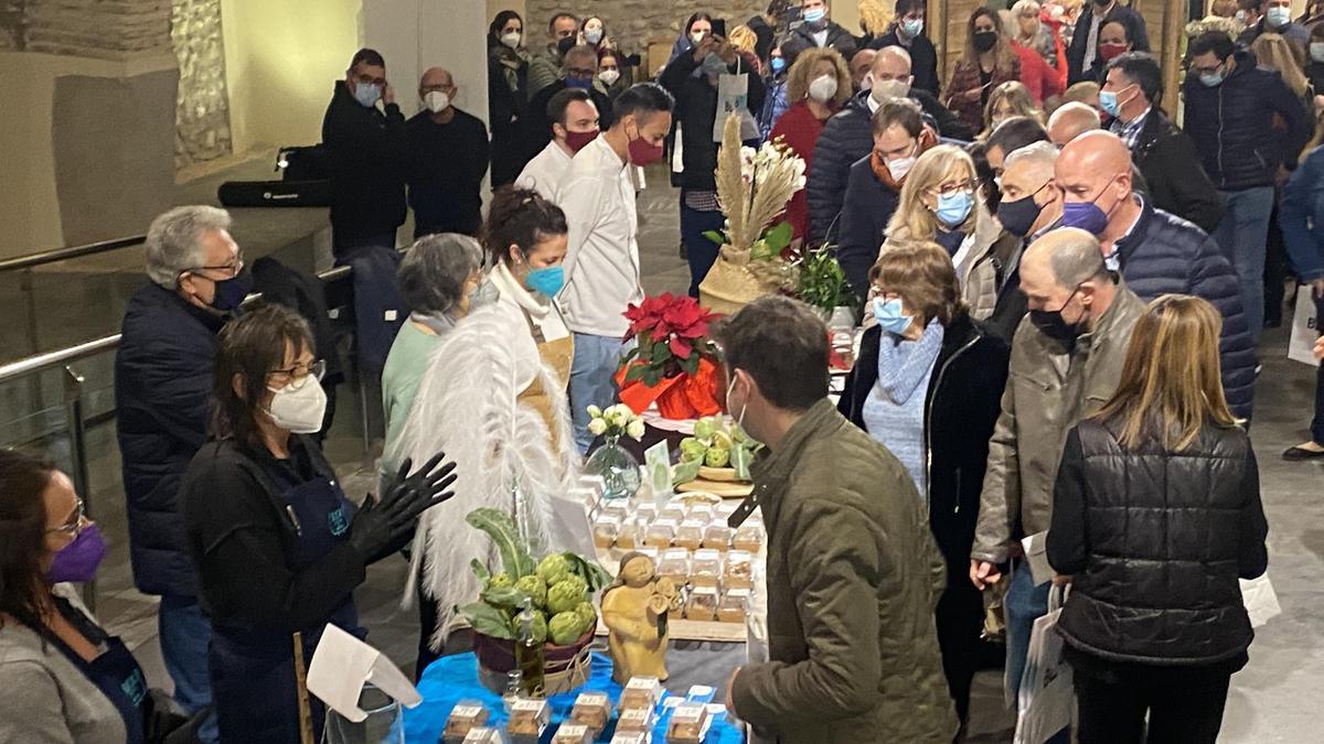 Imagen de la presentación de la jornada de los pinchos de la Festa de la Carxofa de Benicarló, el pasado jueves.