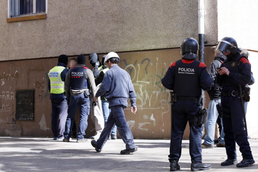 Nova operació policial a Font de la Pòlvora