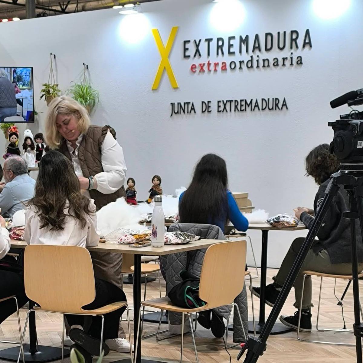 Inés Suárez en FITUR.