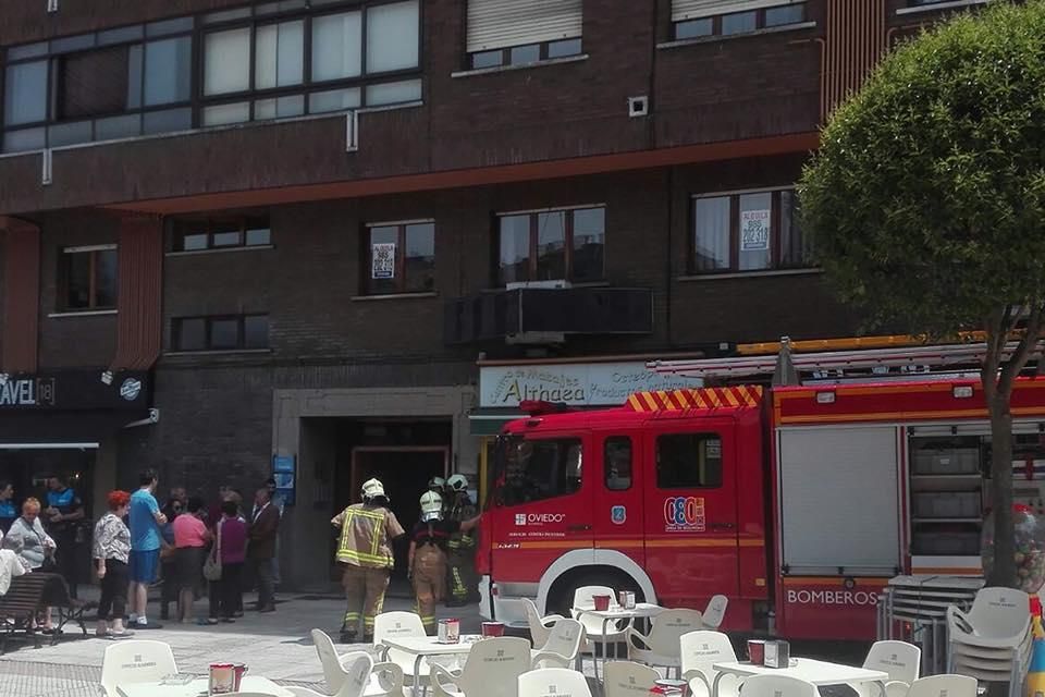 Incendio cocina Oviedo