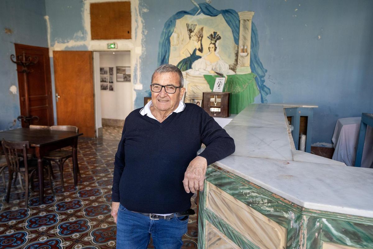 El propietari de l'hotel Belvédère, Jean-Charles Sin.