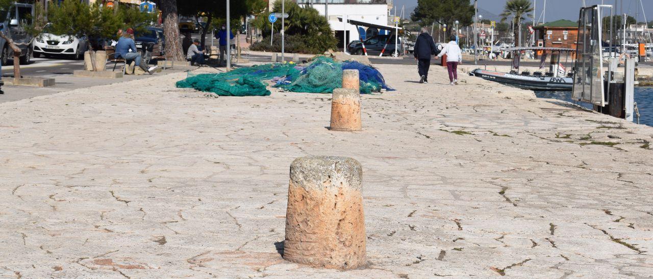 El Govern rectifica y el Moll de Portocolom será restaurado siguiendo la técnica original