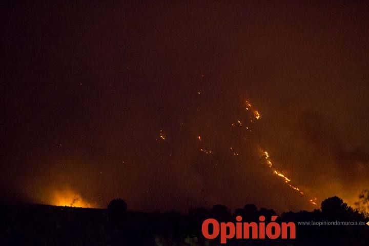 Incendio en la Zarcilla de Ramos