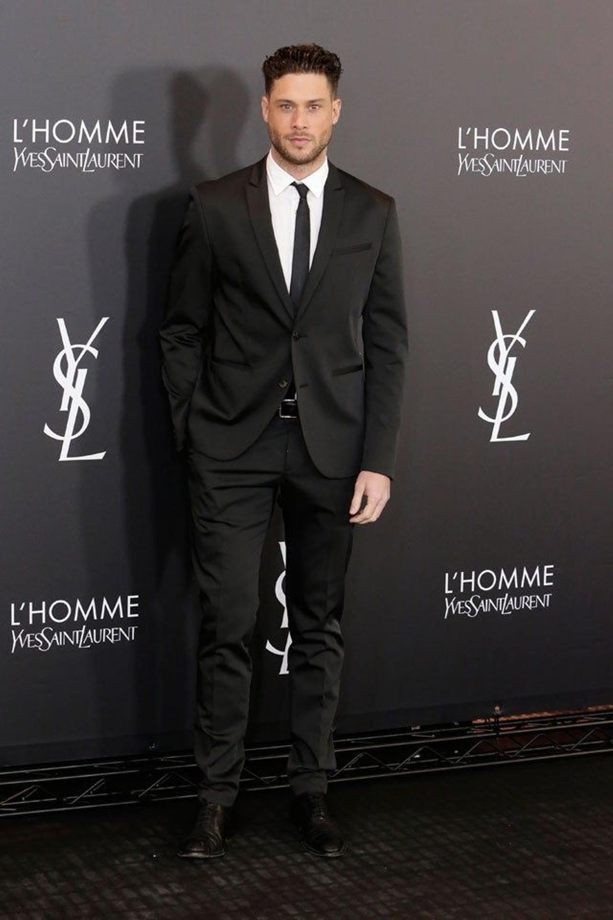 José Lamuño, en la fiesta de aniversario L'Homme de Yves Saint Laurent.