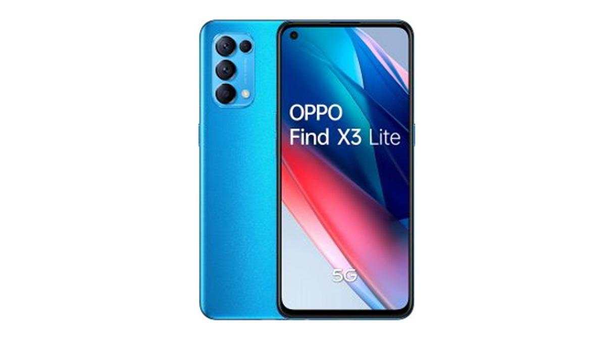 El OPPO Find X3 Lite 5G.