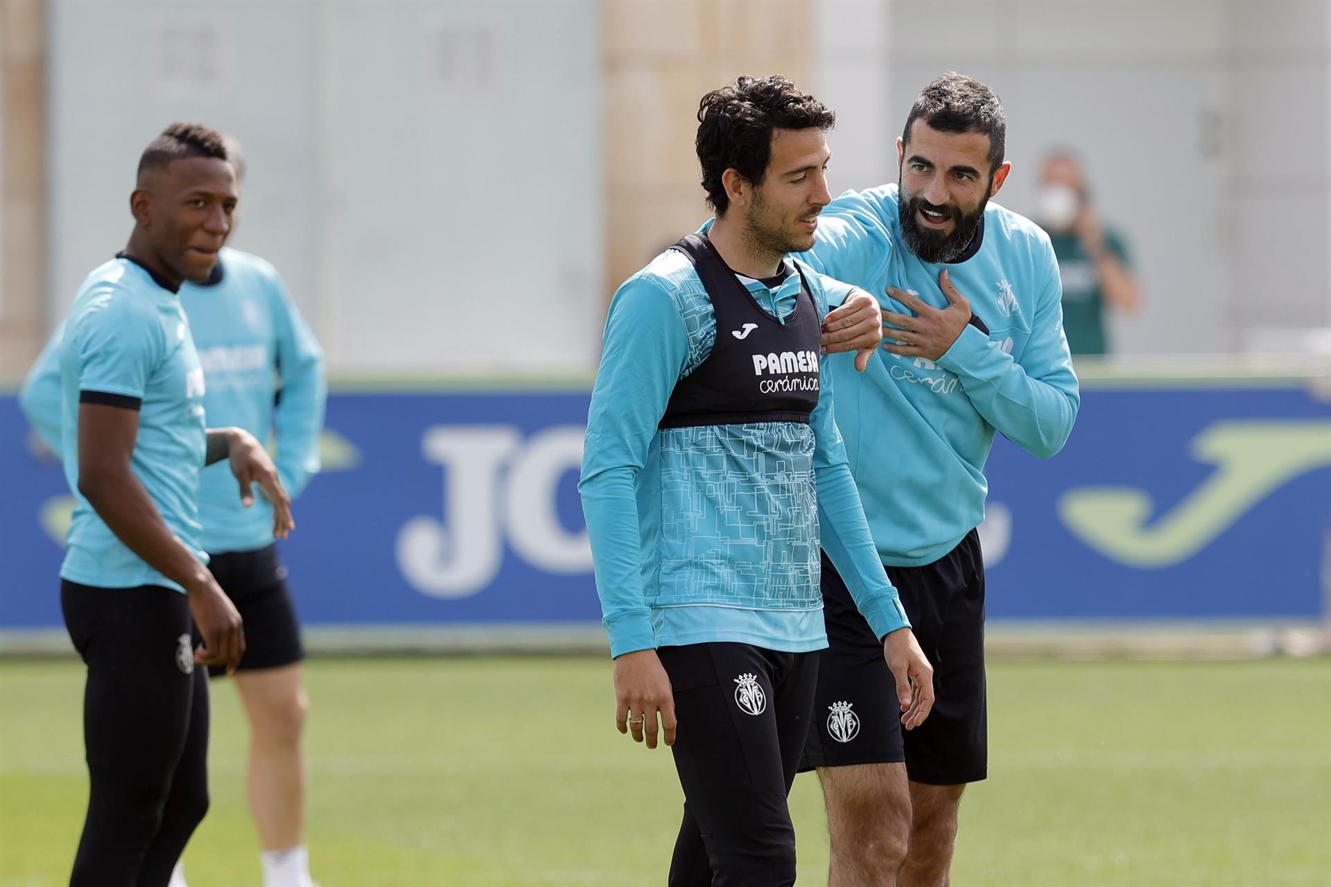 El Villarreal ultima en Miralcamp el asalto a Anfield: las imágenes del último entrenamiento