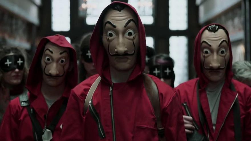 Una imagen de la serie &#039;La casa de papel&#039;.