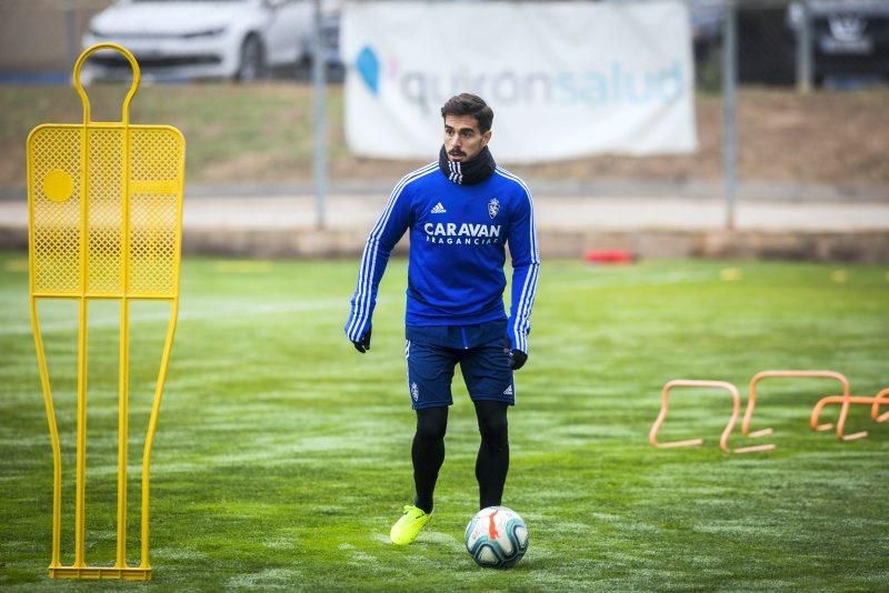 Entrenamiento del Real Zaragoza de hoy 30 de diciembre