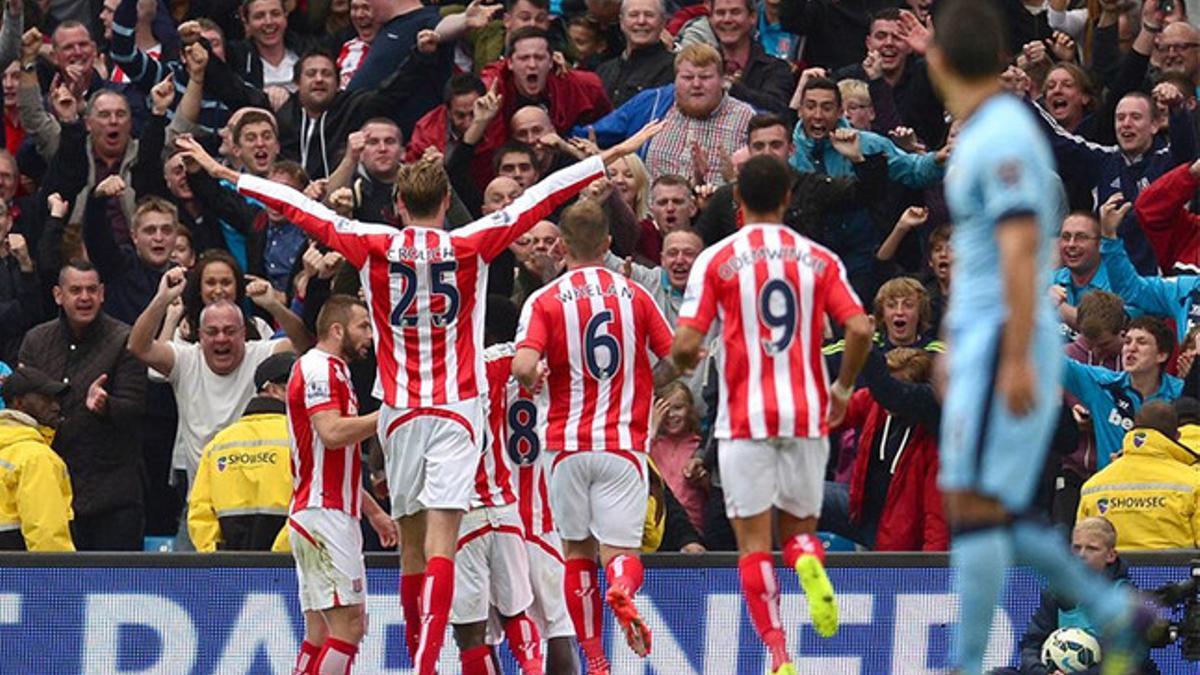 El Stoke tumbó al Manchester City