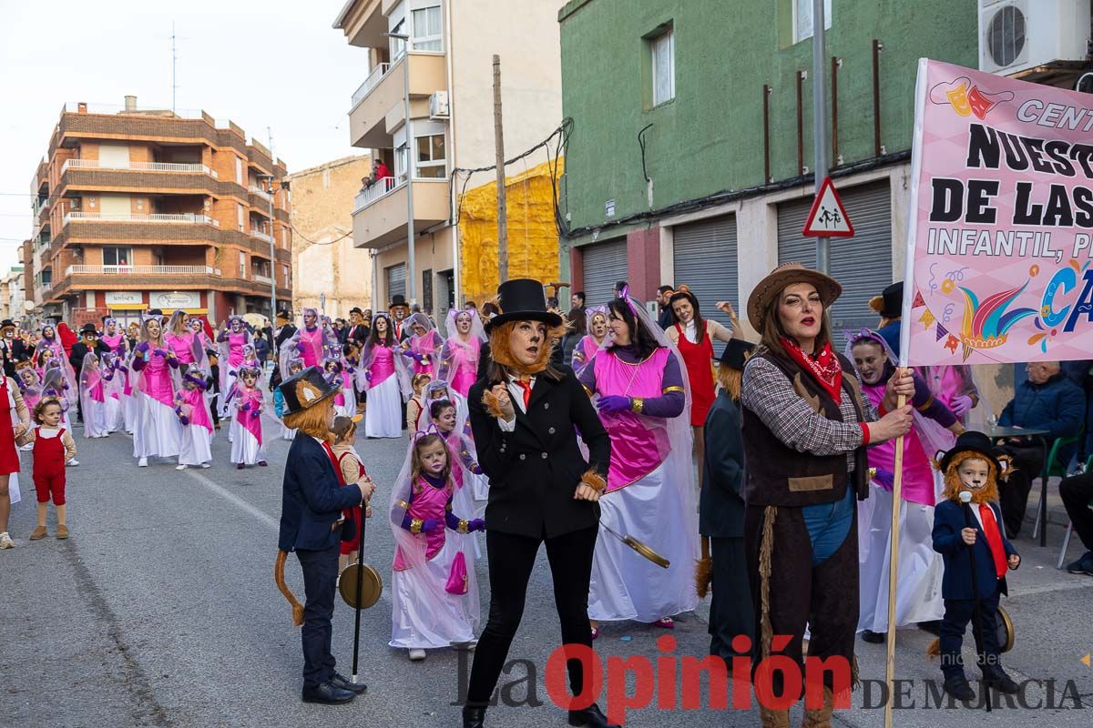 Los niños toman las calles de Cehegín en su desfile de Carnaval