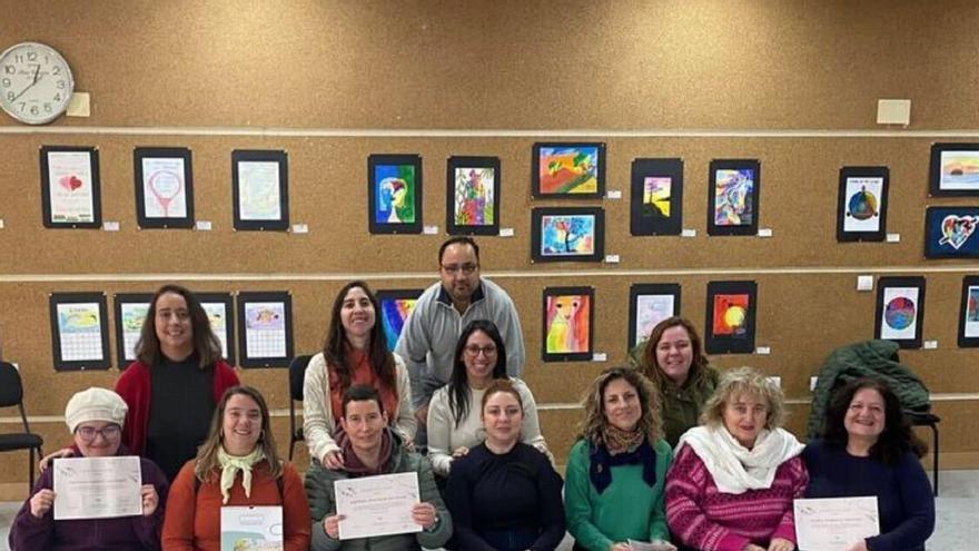 AFPEM Horta Sud impulsa l'artteràpia com a refugi emocional per a les víctimes de la dana