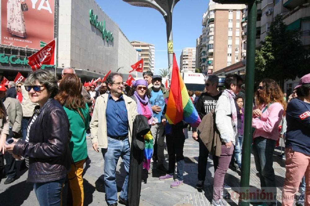 Manifestación del 1 de mayo en Murcia