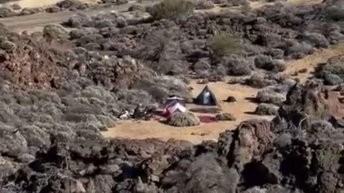 Nuevo atentado geológico en las Cañadas del Teide