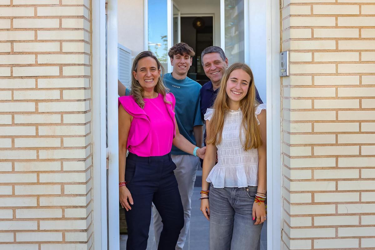 Los Fuentes Prieto, la familia de Madrid en la que todos serán voluntarios durante la visita del Papa.