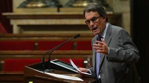 Allà parlen castellà, efectivament, però a vegades no se’ls entén, ha dit el president de la Generalitat, Artur Mas, en referència a Màlaga, Sevilla i la Corunya.