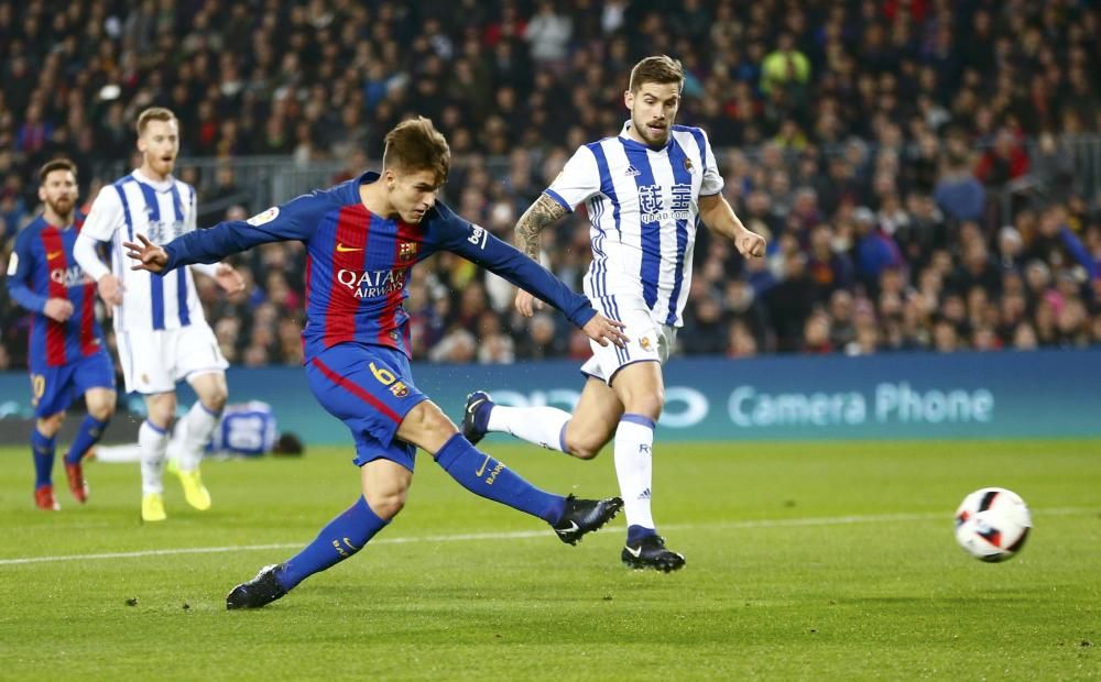 Las mejores imágenes del Barcelona - Real Sociedad de Copa.