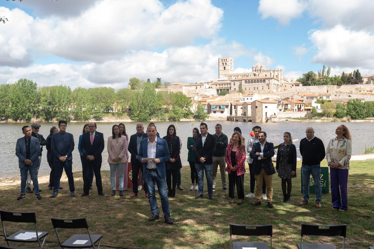 Presentación oficial de Zamora Sí en Los Pelambres.