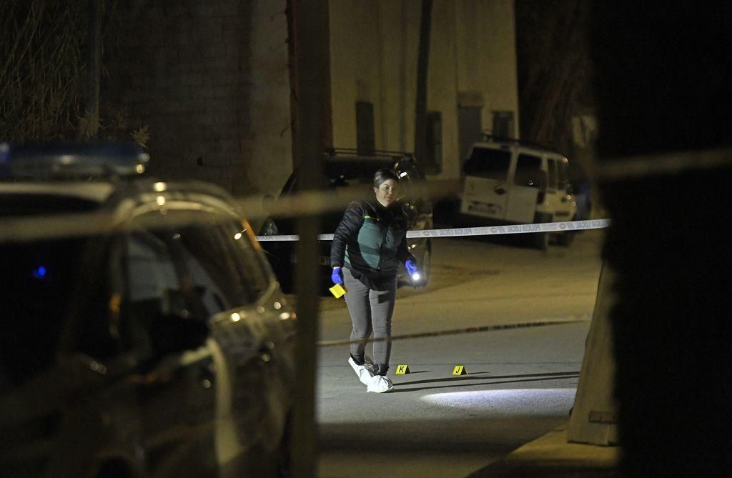 El crimen de Alquerías, en imágenes