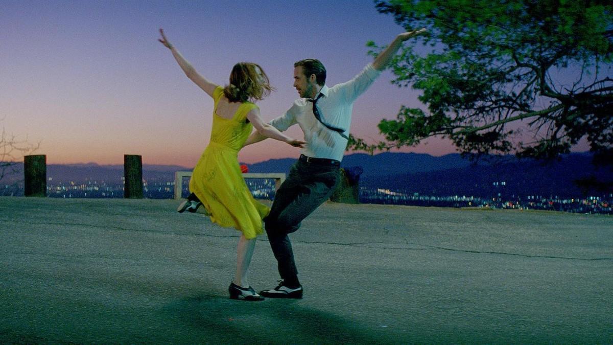 Emma Stone y Ryan Gosling, en 'La La Land'.