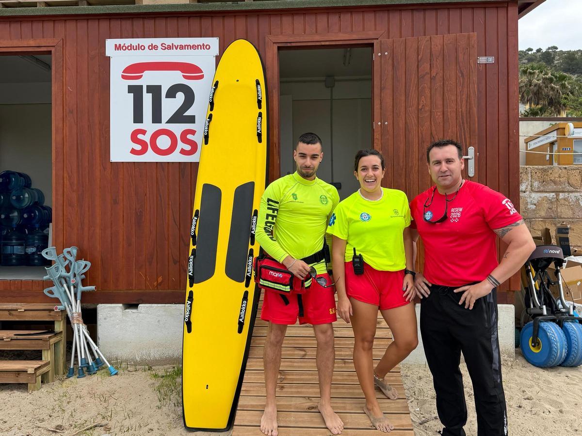 Andratx activa el servicio de salvamento y socorrismo en Sant Elm y Camp de Mar con refuerzo de medios e infraestructuras