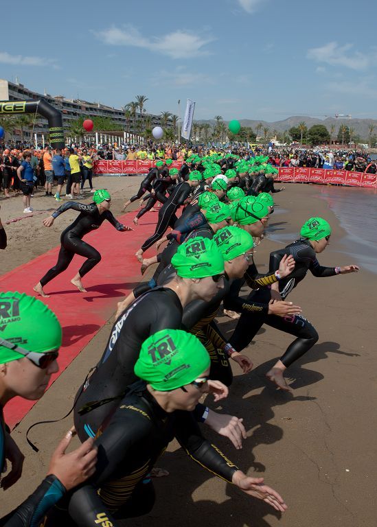 Las mejores imágenes del triatlón de Fuente Alamo 2025