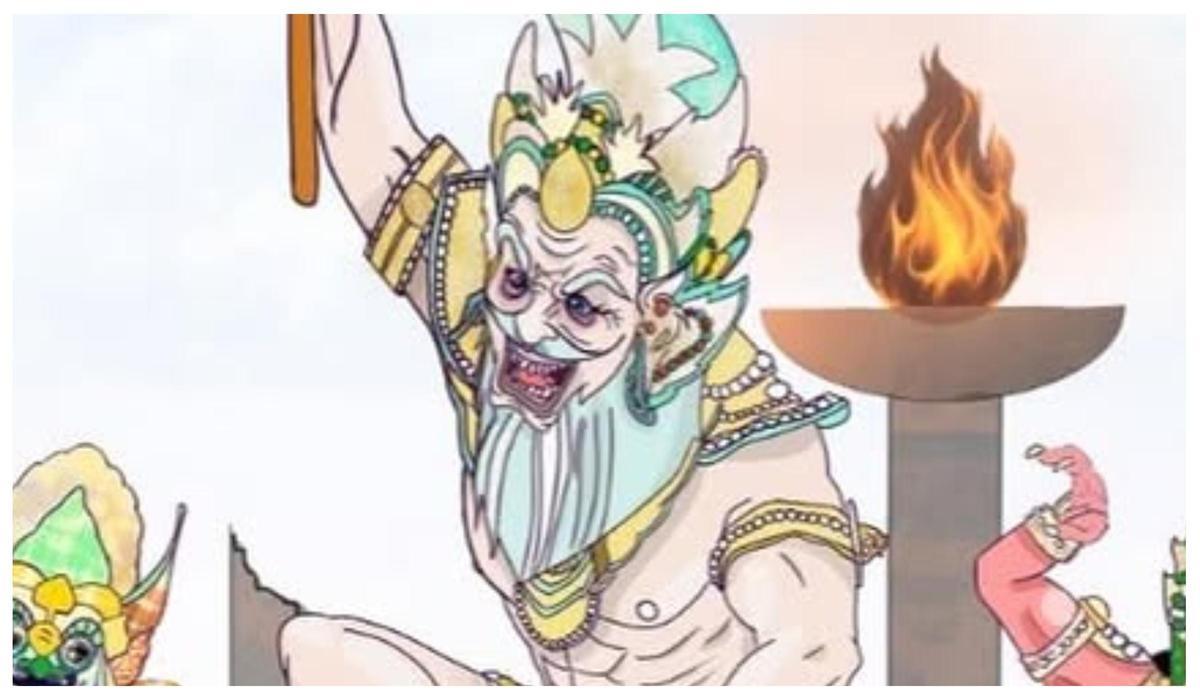 Detalle de la falla Sancho Tello 2026