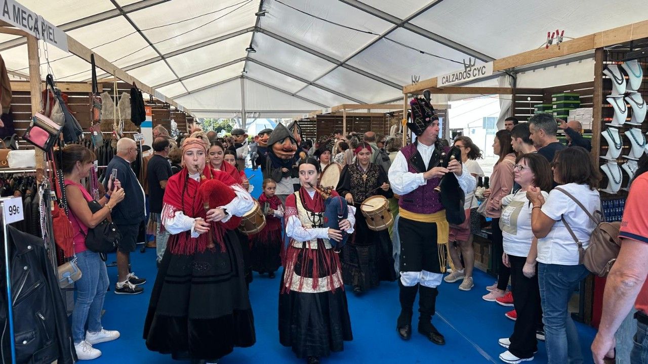 La Festa do Marisco de O Grove, esta mañana.