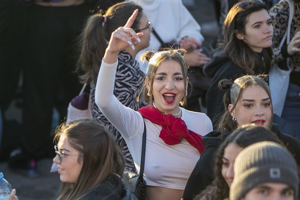 Las imágenes de la macrofiesta universitaria en La Fica (27/01/2023)