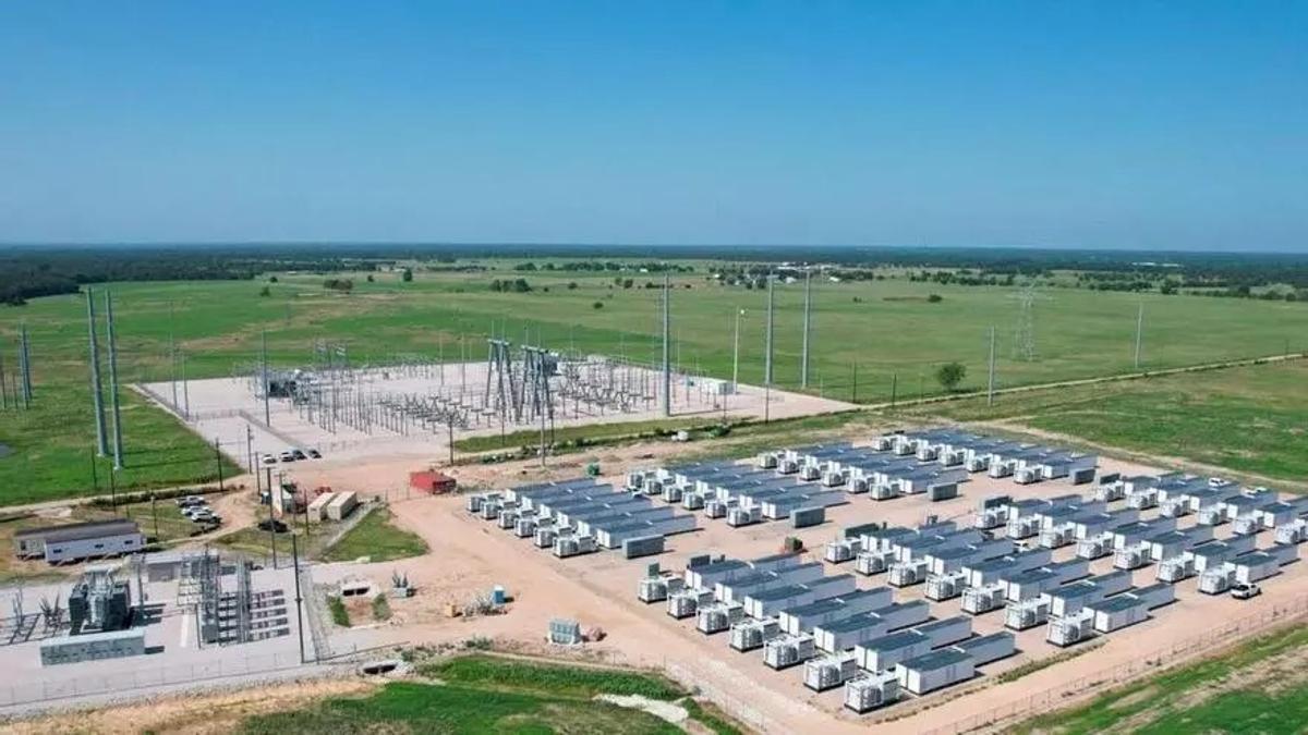 Almacén de energía de Acciona en Texas (EE UU).