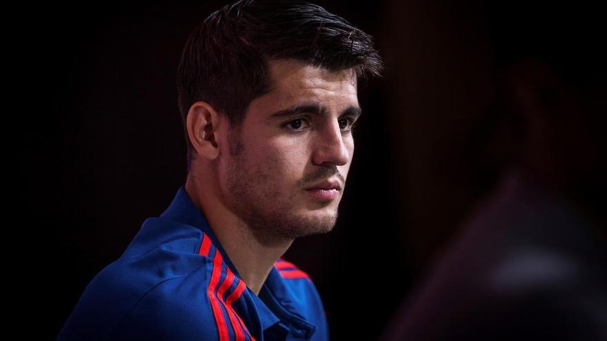 Morata: &#039;Cuando salía a jugar, no sabía ni dónde estaba&#039;