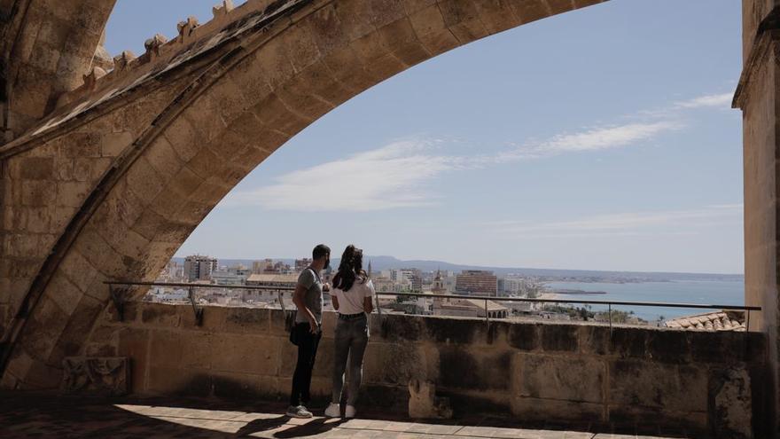 Vuelven las visitas a las terrazas de la Catedral de Mallorca