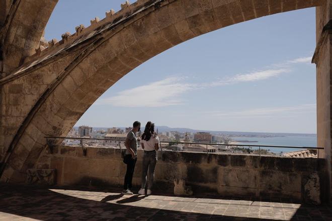 Vuelven las visitas a las terrazas de la Catedral de Mallorca