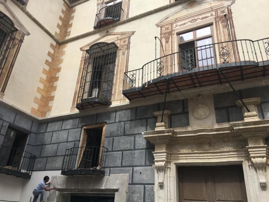 El Palacio de Solecio, en la calle Granada, acogerá un hotel de lujo.