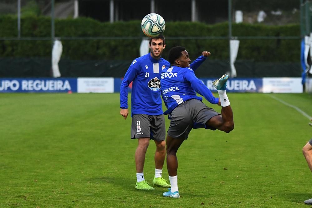 El Deportivo regresa a los entrenamientos para preparar la visita del Elche