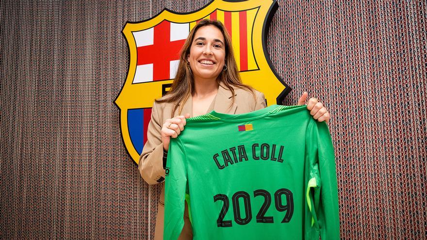 Cata Coll: "Estoy en el equipo perfecto, en la ciudad perfecta"