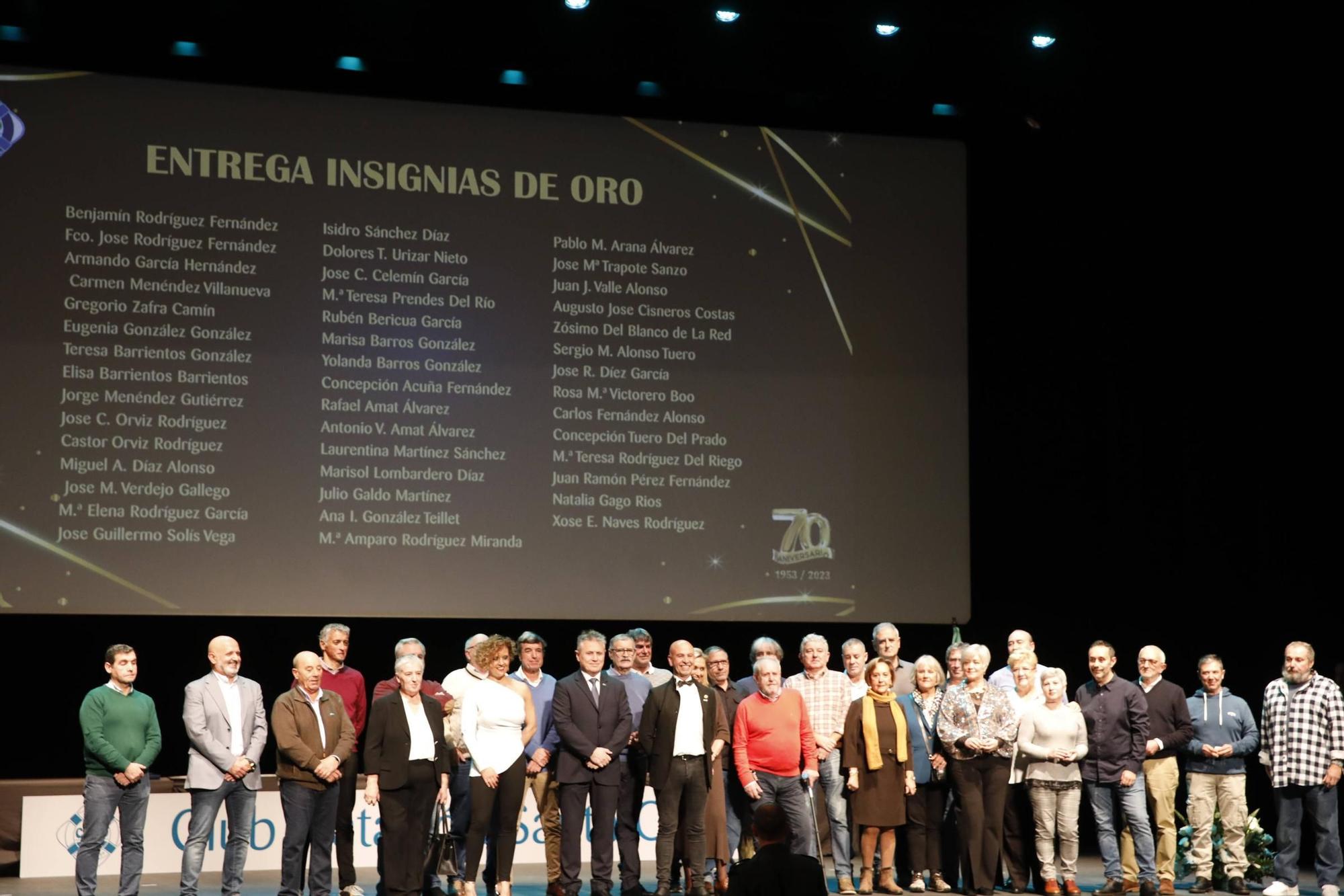 Así fue la gala por los 70 años del Club de Natación Santa Olaya (en imágenes)