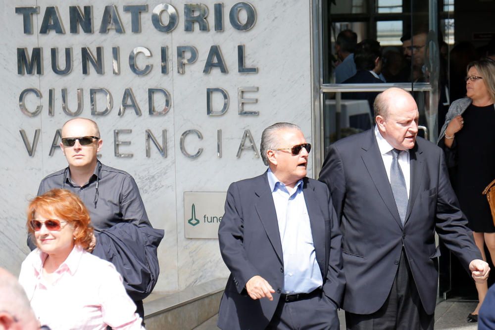 Funeral de Emilio Orta, presidente del Clúster de Automoción valenciano